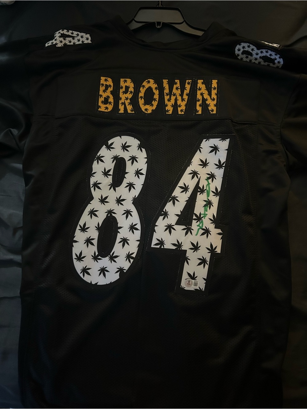Antonio Brown Signed 420 Pittsburgh jersey with COA